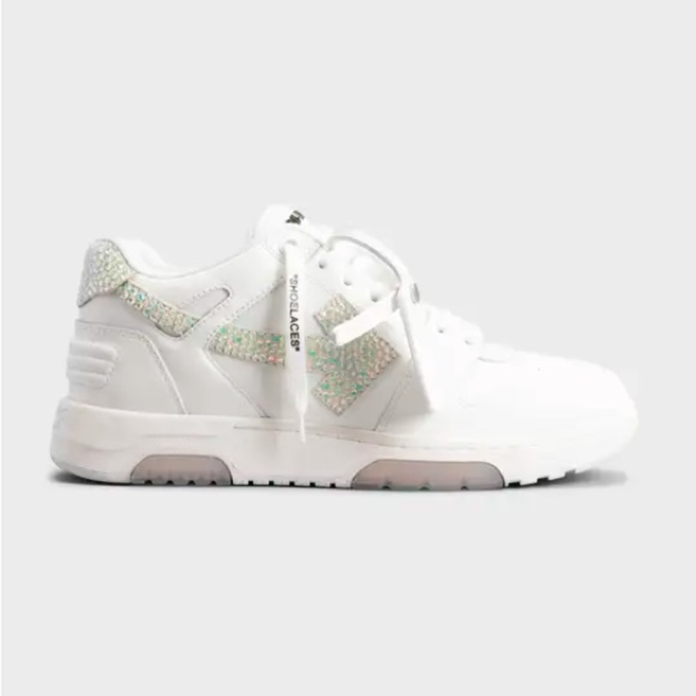Off-White Out of Office Crystal Arrow Low Top Sneakers